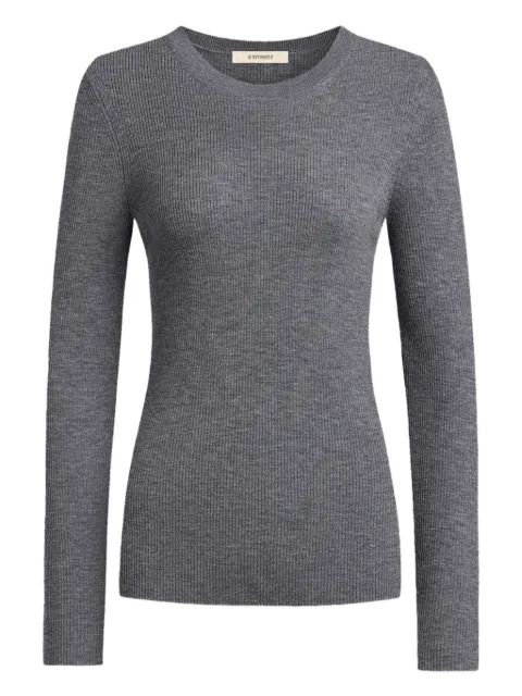 12 STOREEZ ribbed merino sweater