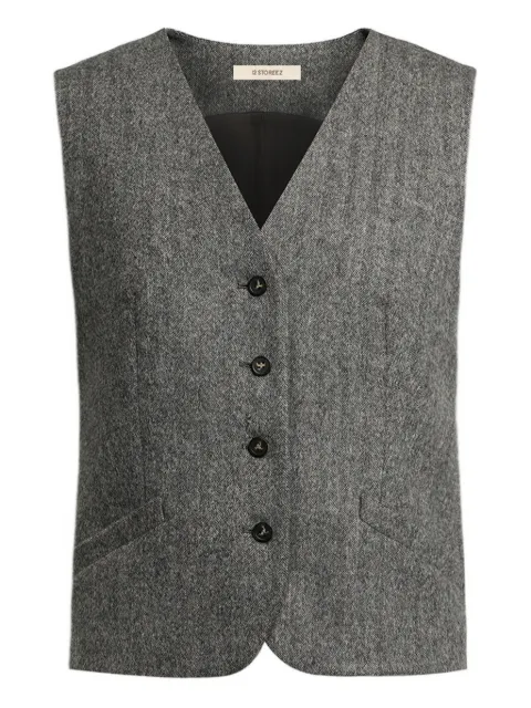 12 STOREEZ buttoned waistcoat