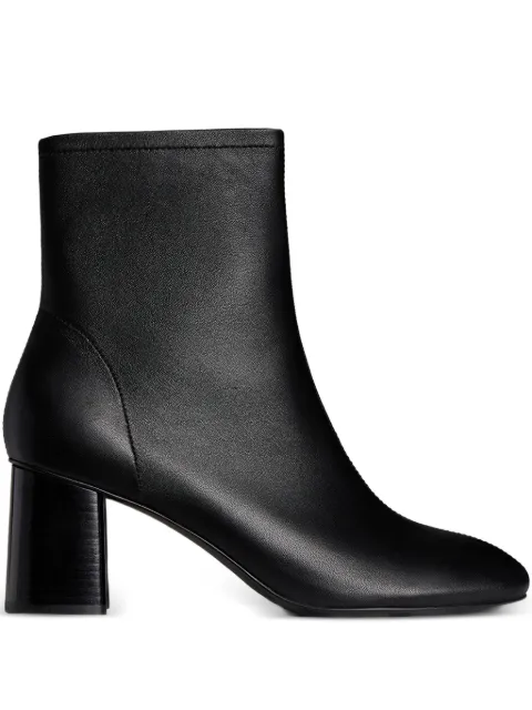 12 STOREEZ botines de piel con tacón de 65mm