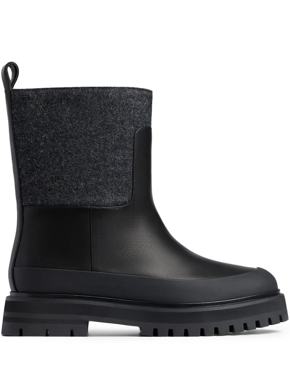 12 STOREEZ botines con paneles | negro | Image 1