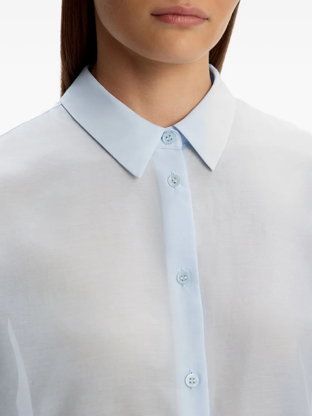 12 Storeez Buttoned Shirt In Blue