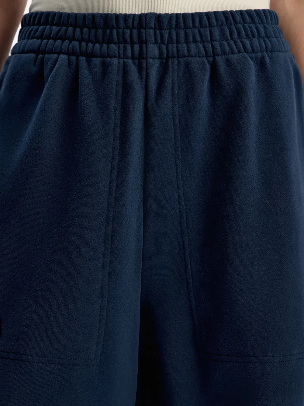 12 STOREEZ Trainingsshorts met opgestikte zak Blauw