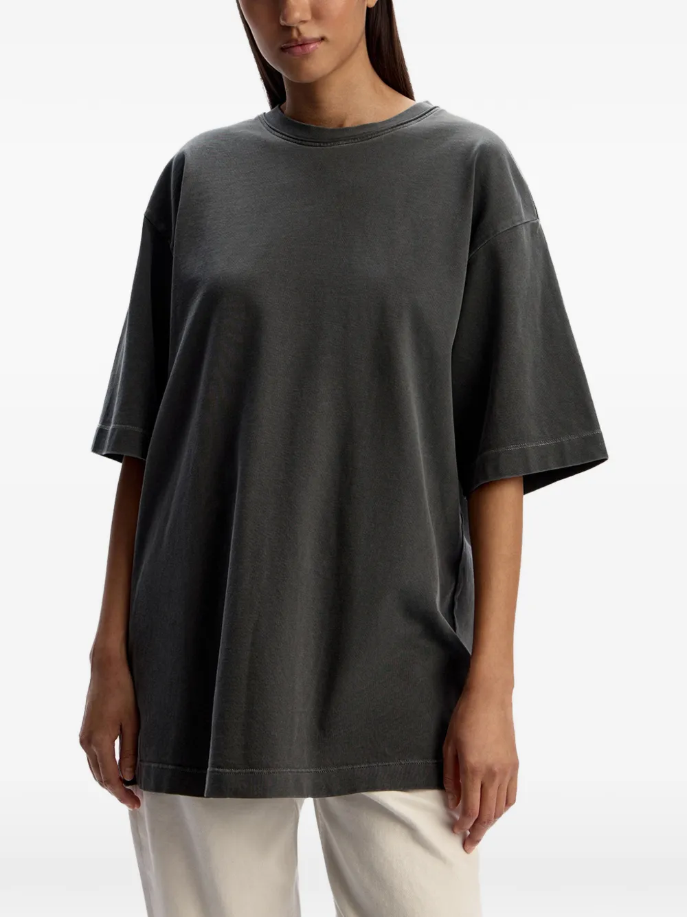 12 Storeez Crew-neck T-shirt In Black