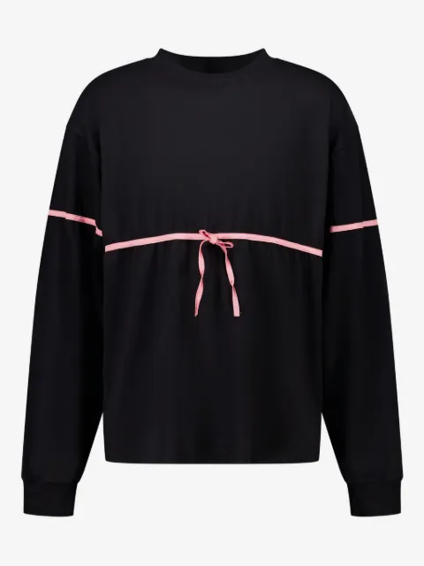 GmbH ribbon-detail long-sleeve T-shirt