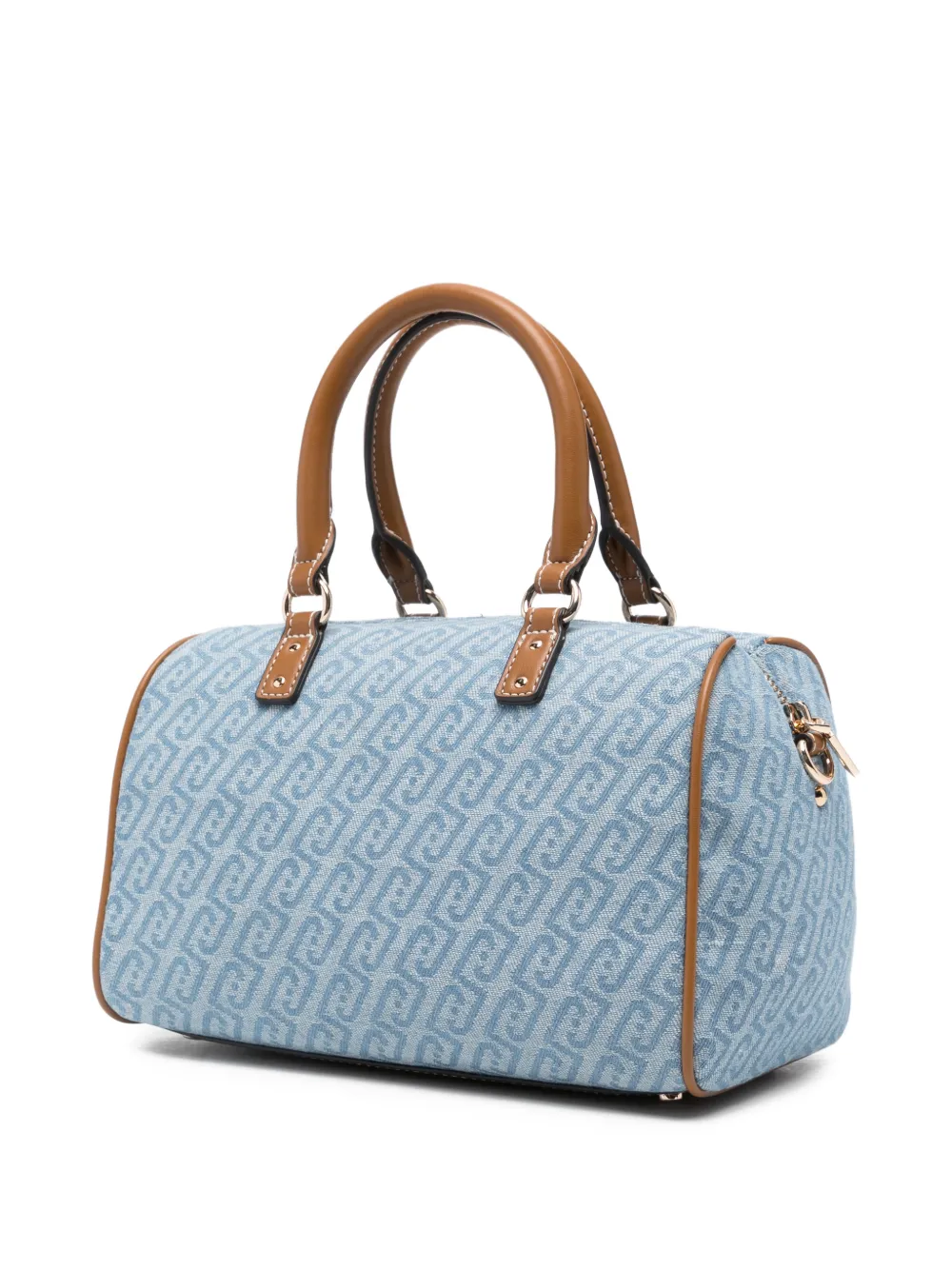 LIU JO logo pattern handle shoulder bag | Image 2