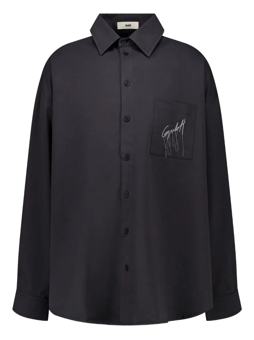GmbH Pocket Button-Up shirt | negro | Image 1