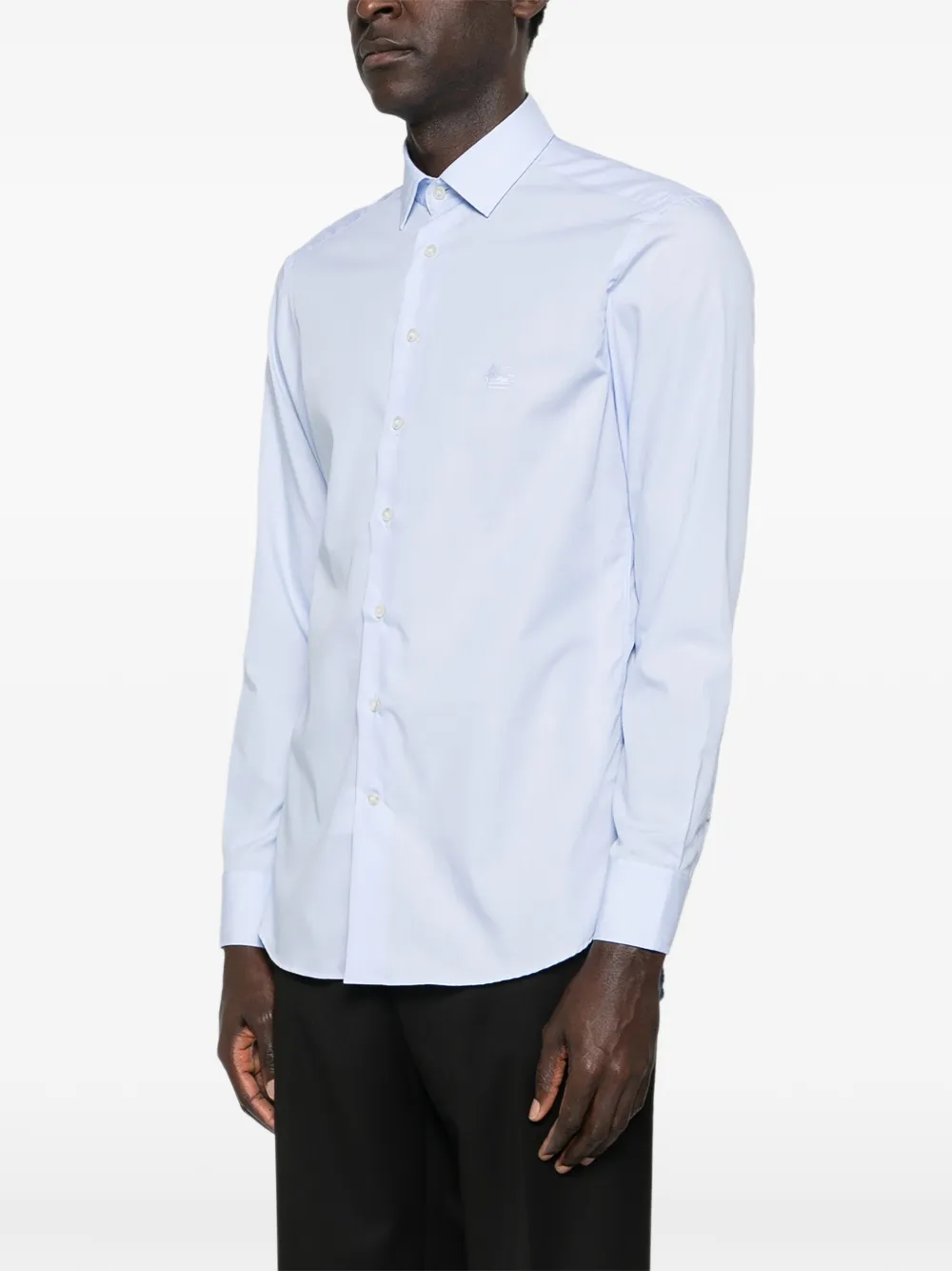 ETRO Button-down overhemd Blauw