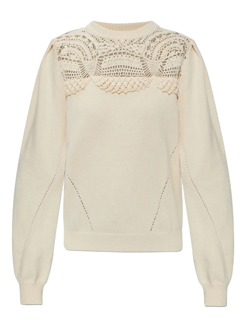 Ulla Johnson crochet sweater - Toni neutri