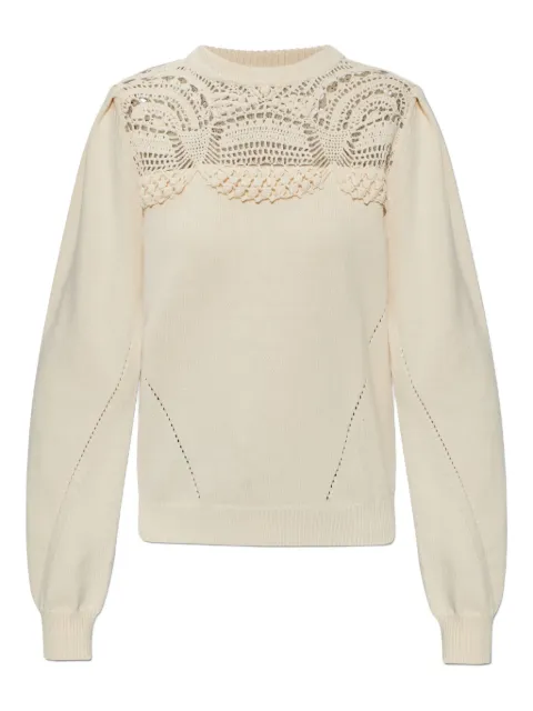 Ulla Johnson suéter de crochet