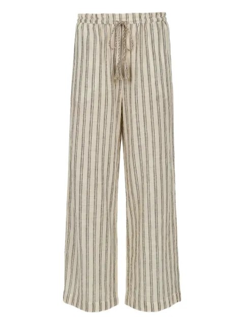 Ulla Johnson Josephine striped tassel trousers