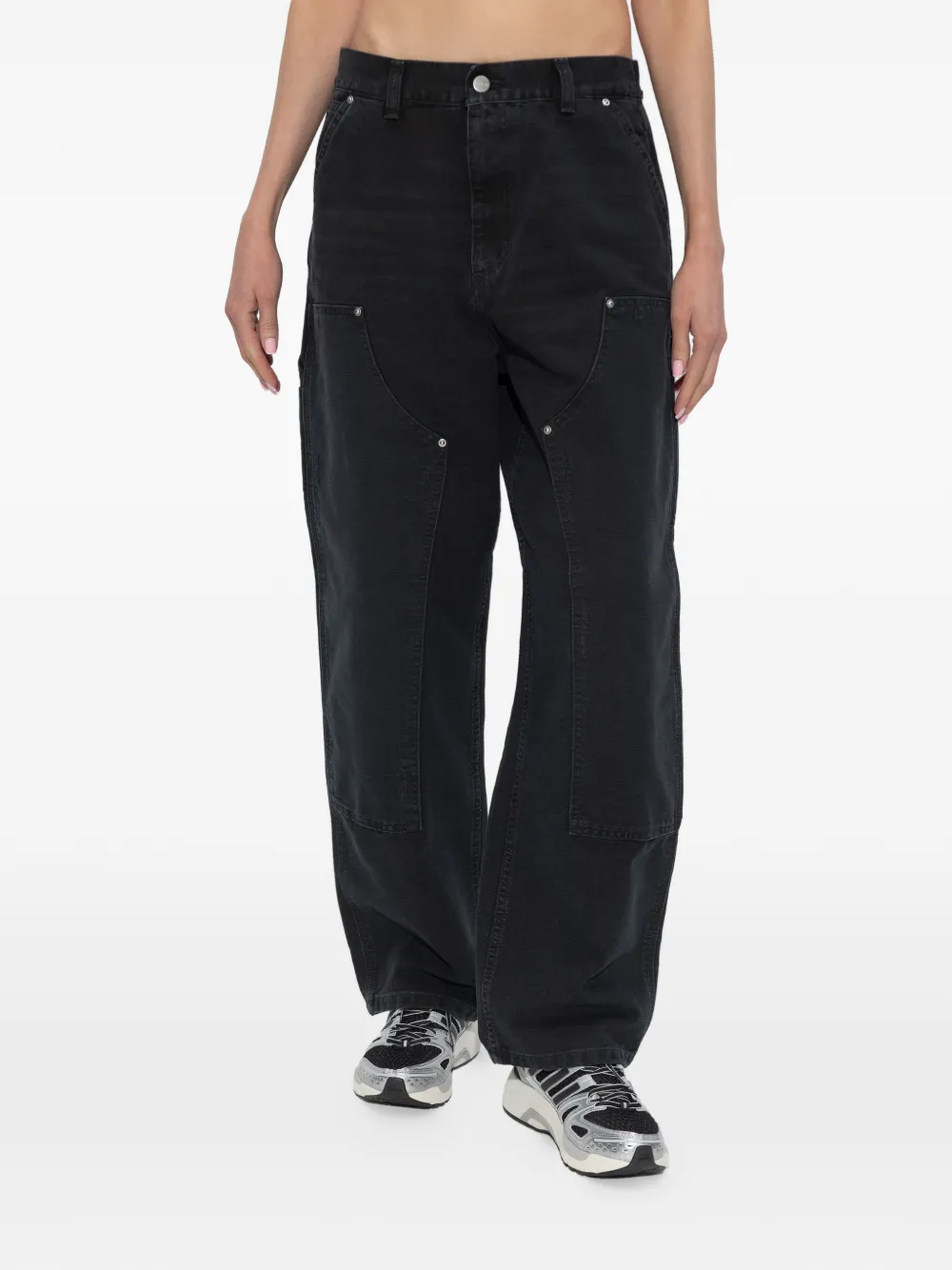  Carhartt Wip Panel Pocket Trousers - Black 