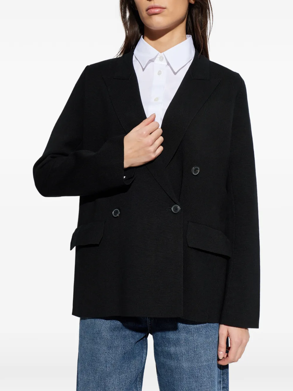  Paul Smith Double-breasted Blazer - Black 