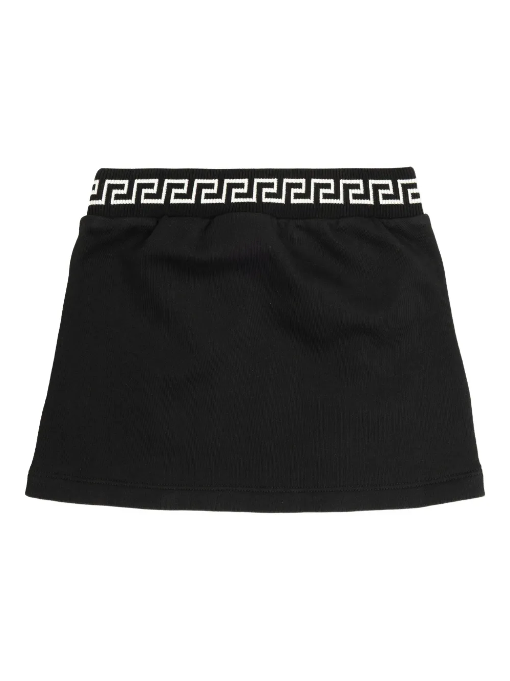Versace Kids Rok met streepdetail Zwart