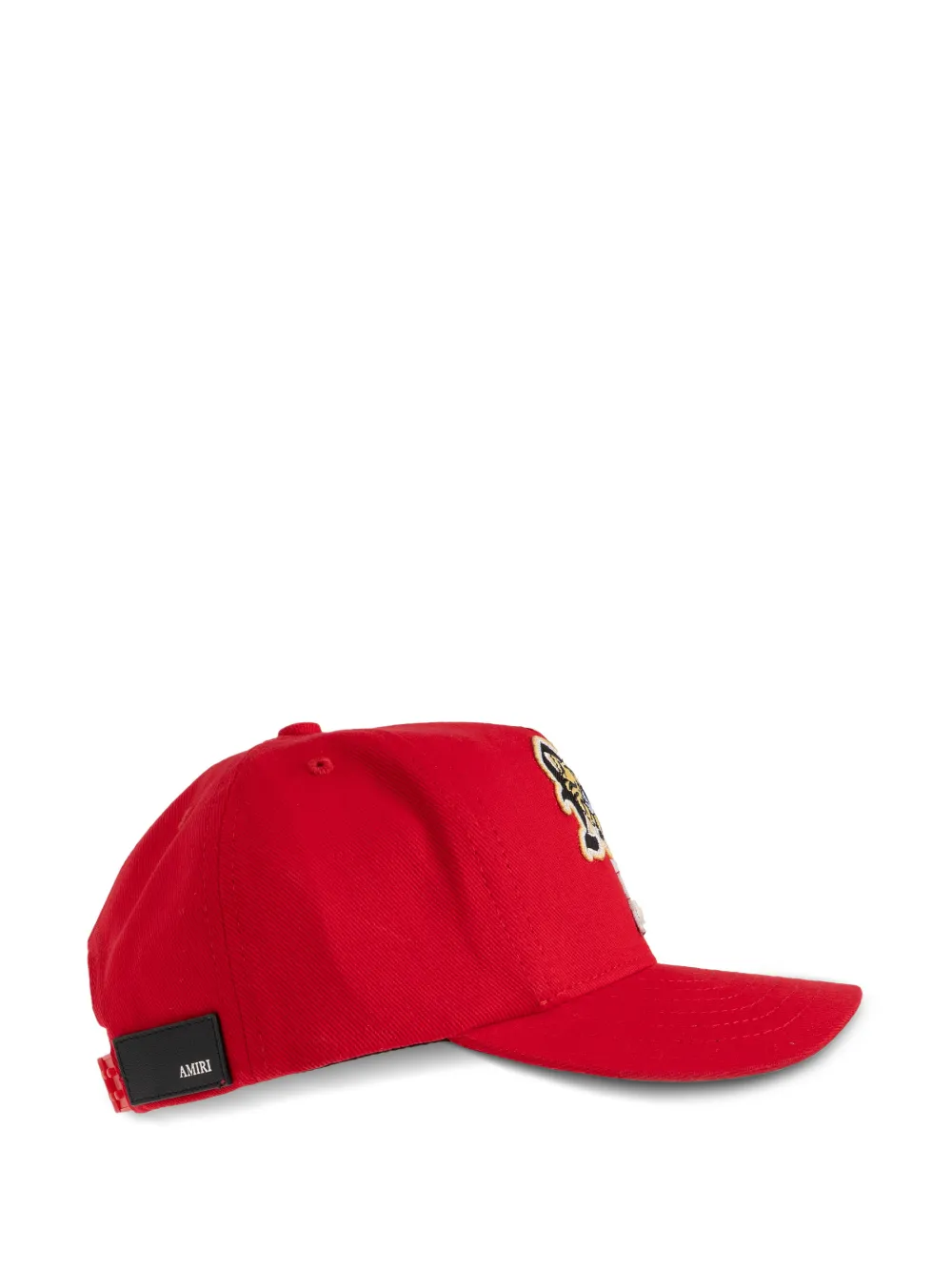 Amiri Kids Appliqué Strap Back Hat - Red 