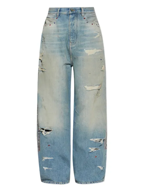 AMIRI distressed embellished jeans