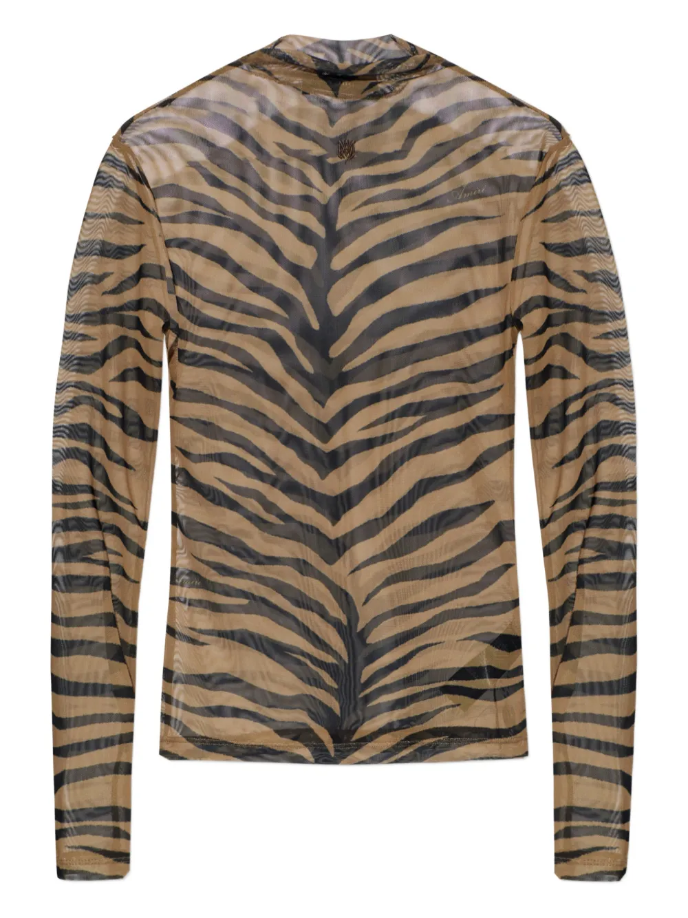 AMIRI zebra-print top - Toni neutri