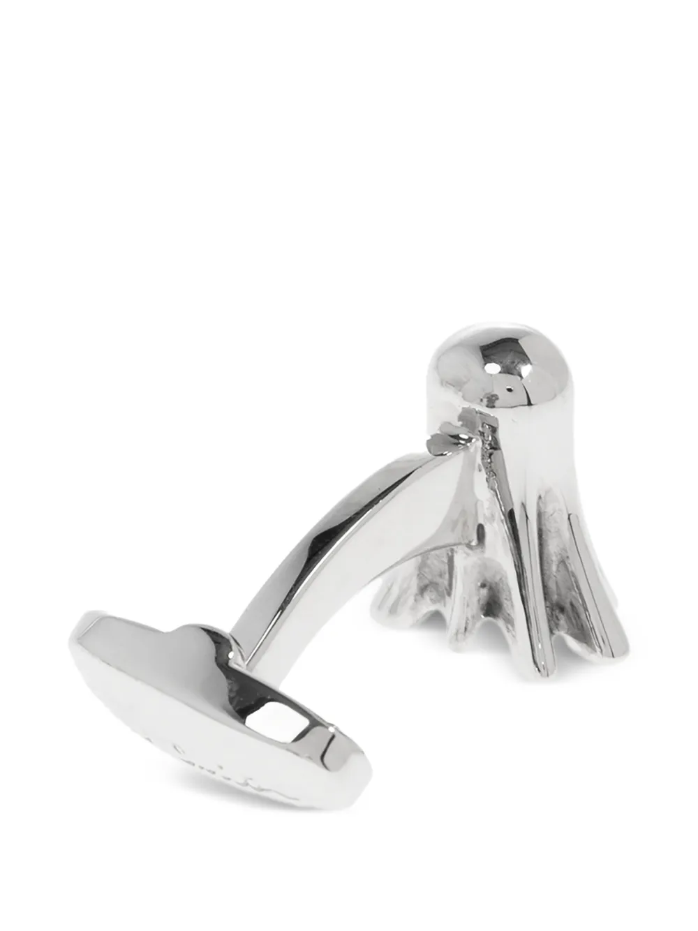  Paul Smith Ghost-motif Cufflinks - Silver 