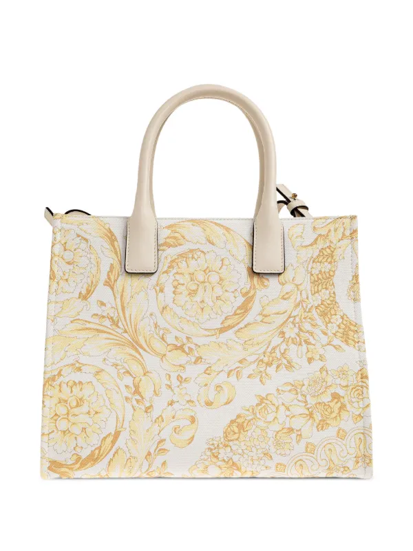 Versace ラ メドゥーサ ハンドバッグ S | ホワイト | FARFETCH JP