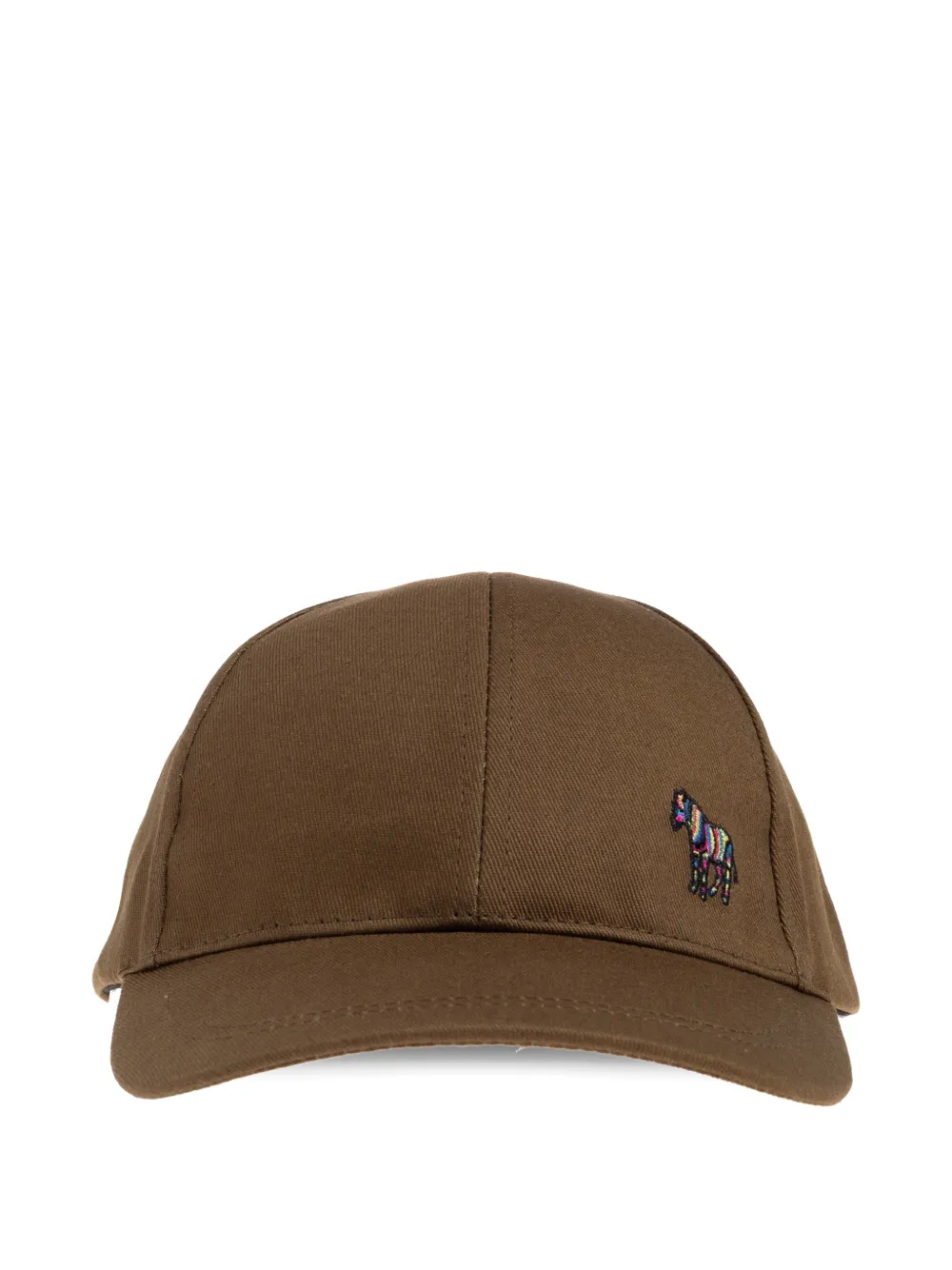 Paul Smith cotton baseball cap - Marrone
