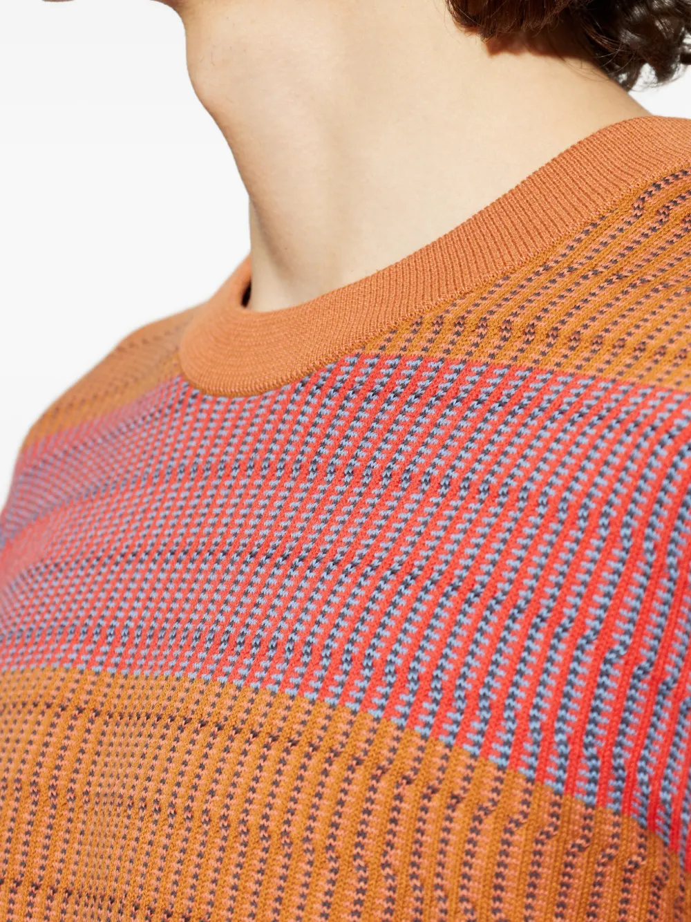 PS Paul Smith Gestreepte trui Oranje