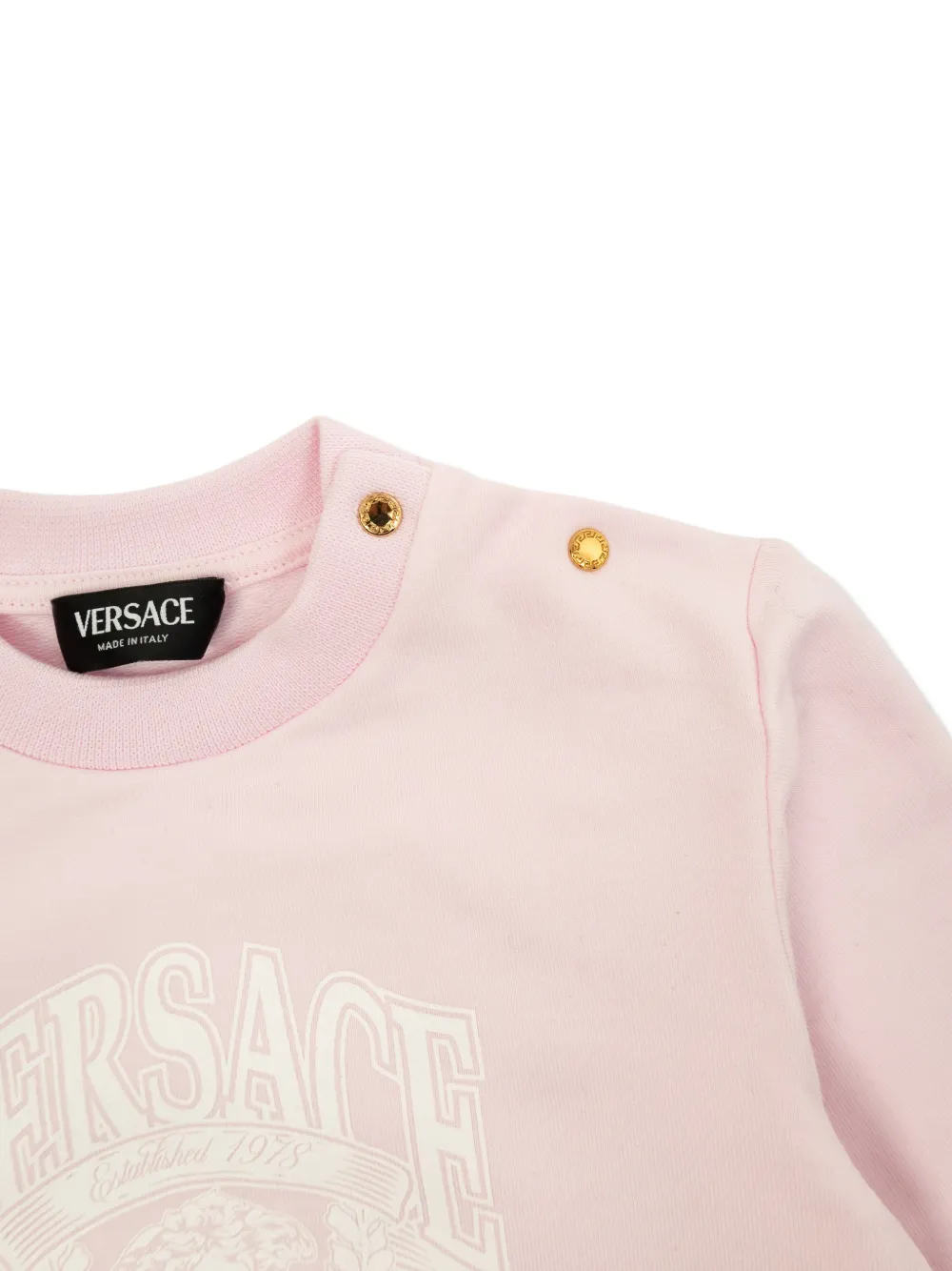 Versace Kids Babypakje met logo Roze