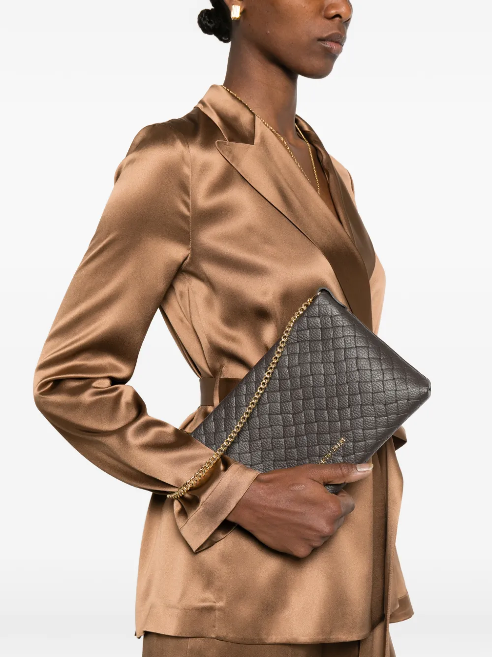 Marc Ellis quilted chain-strap cross body bag | Image 2