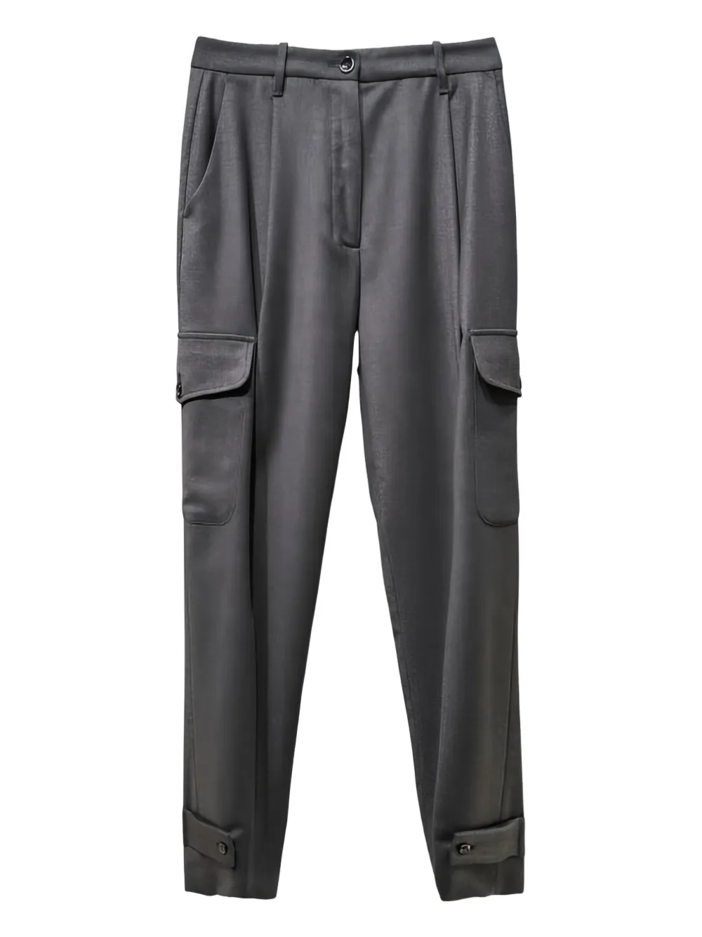 Nine In The Morning wool cargo trousers - Grigio