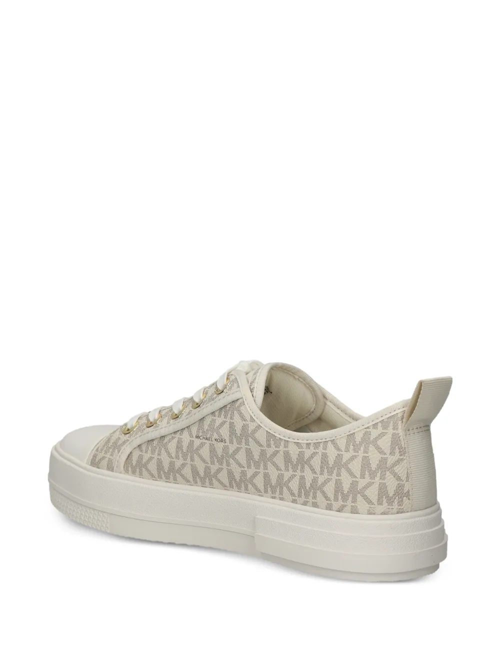 Michael Kors Evy sneakers met logoprint Beige