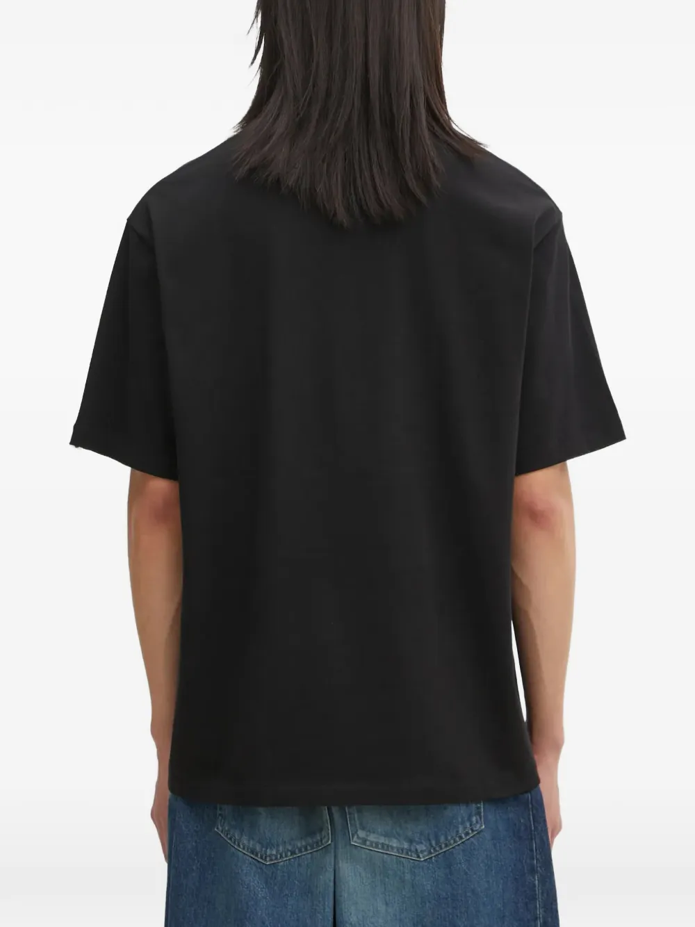 A BATHING APE T-shirt met print Zwart