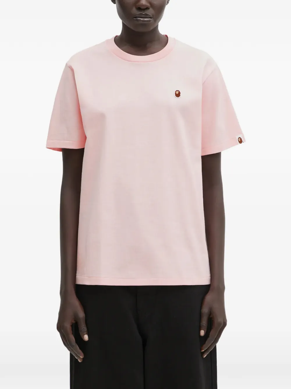 A BATHING APE® Ape Head One Point T-shirt - Rosa