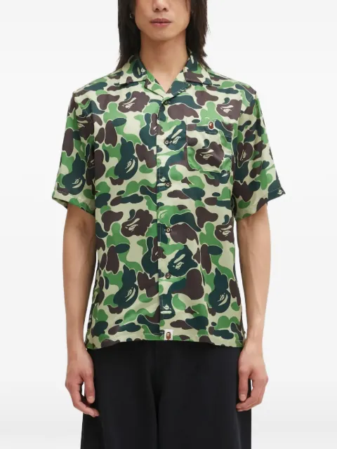 A BATHING APE® camouflage pocket shirt