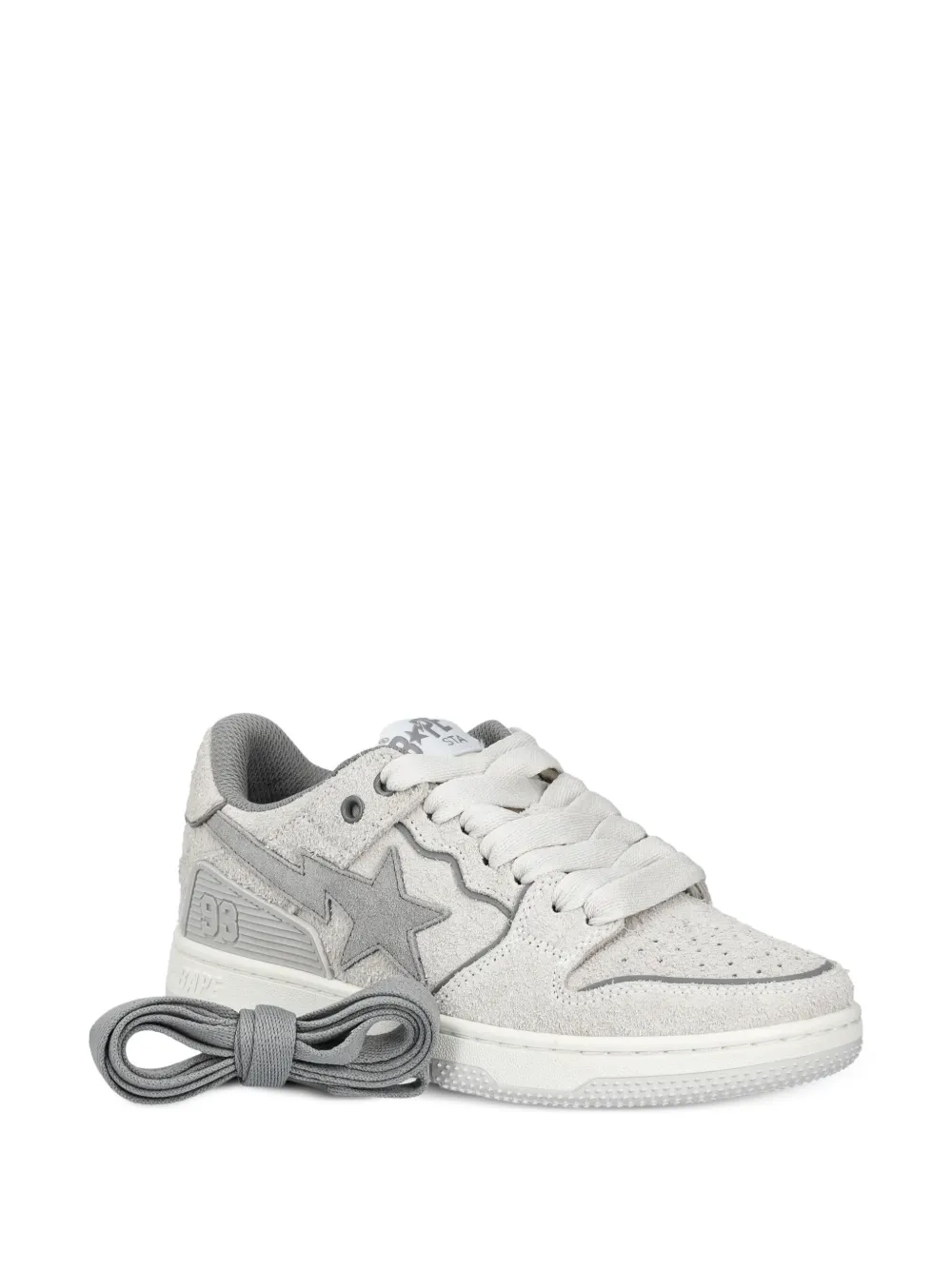 A BATHING APE BAPE SK8 STA #3 L appliqué sneakers Grijs