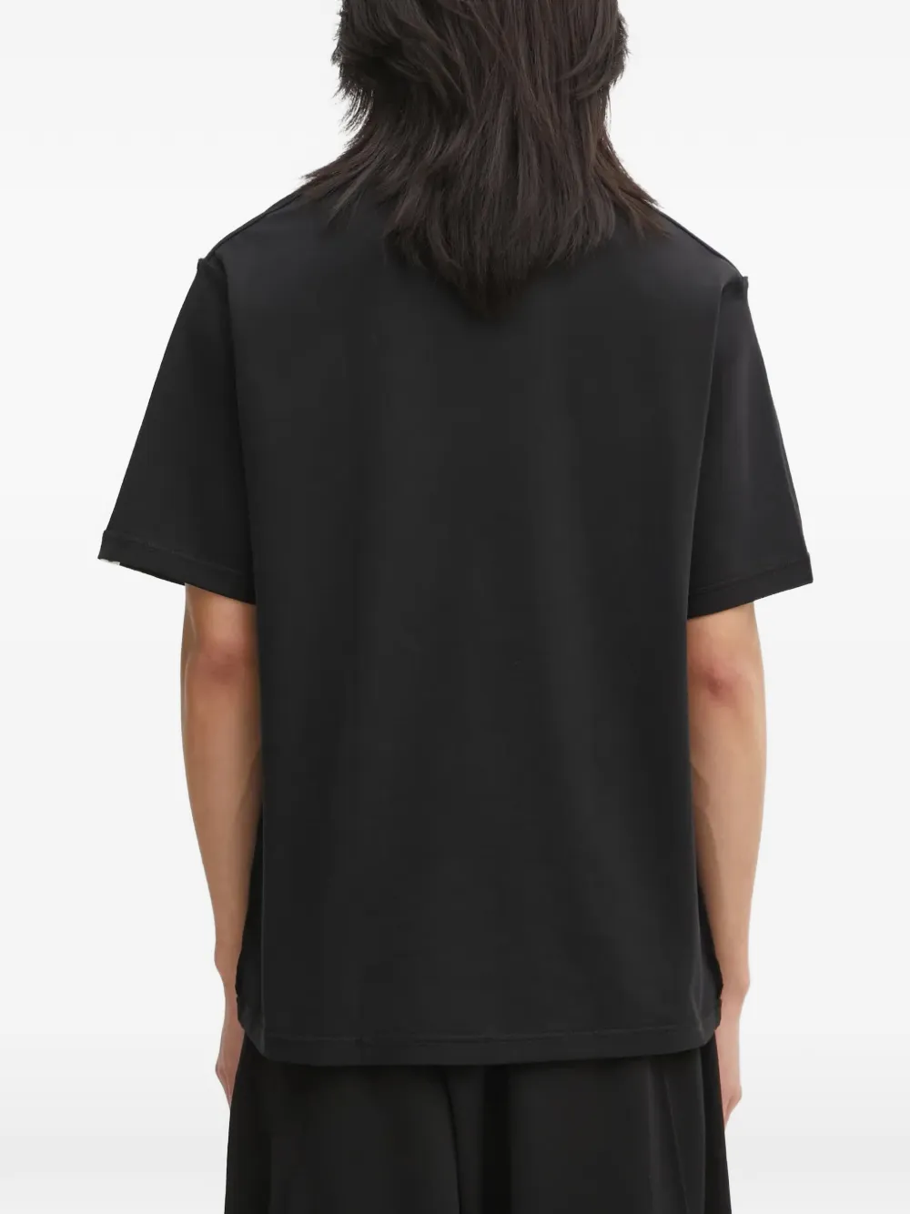 A BATHING APE T-shirt met logo Zwart