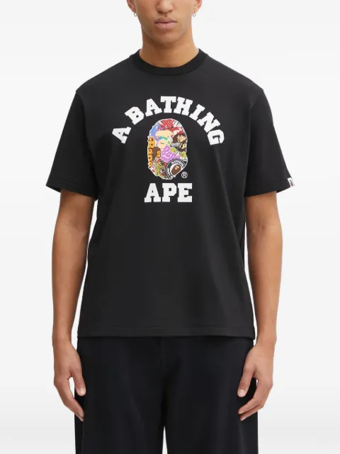 A BATHING APE® logo-print T-shirt