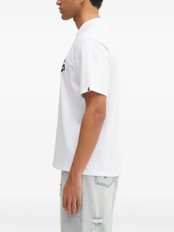 A BATHING APE® Multi Logo College グラフィック Tシャツ | ホワイト