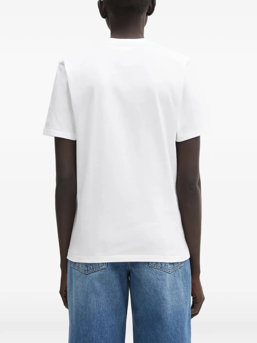 A BATHING APE T-shirt met print Wit