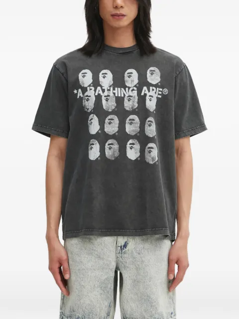 A BATHING APE® Garment Dye logo-print T-shirt
