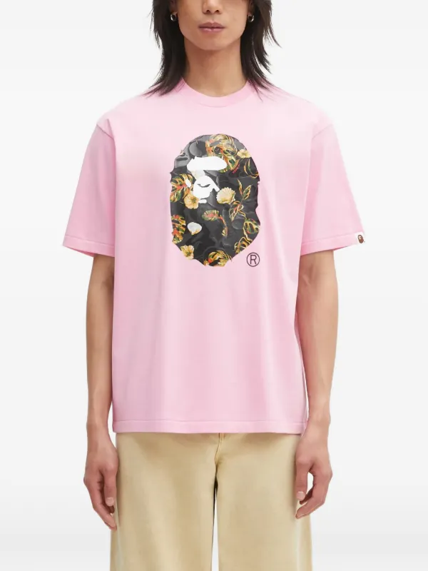 A BATHING APE® Vacation Pattern Ape Head グラフィック Tシャツ