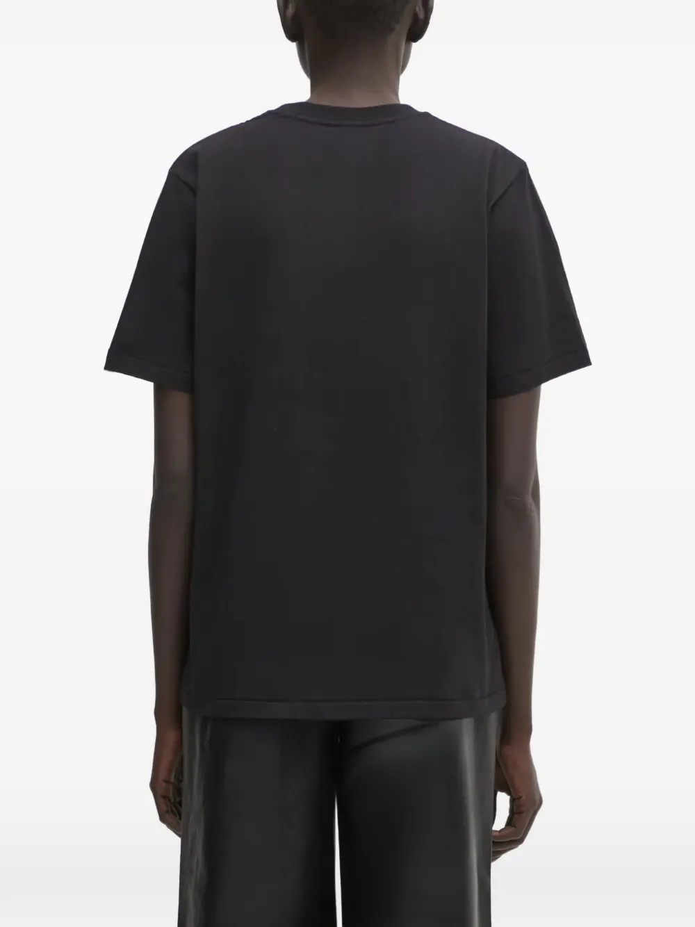 A BATHING APE T-shirt met rits Zwart