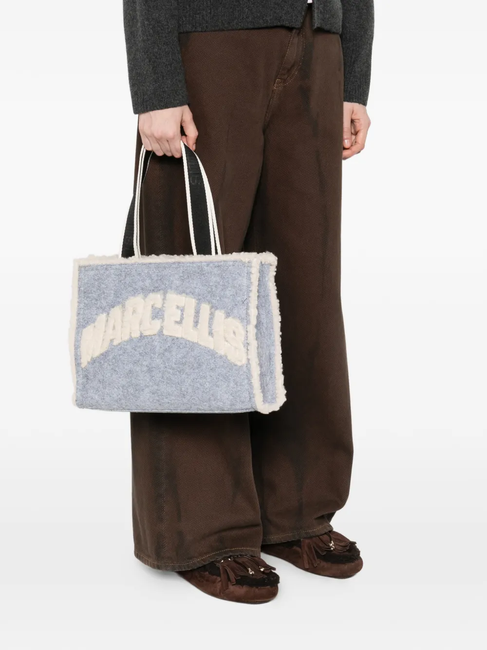 Marc Ellis sherpa-logo tote bag | Image 2