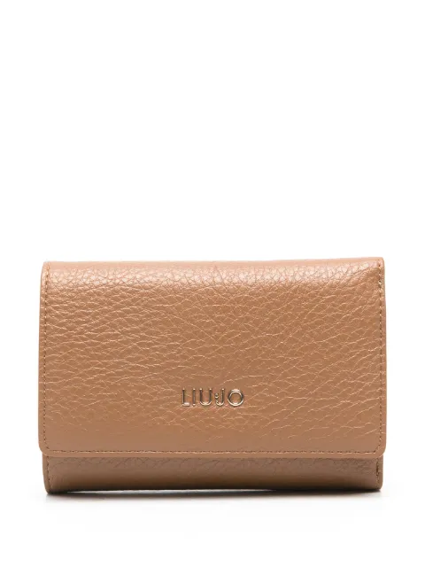 LIU JO logo-plaque wallet