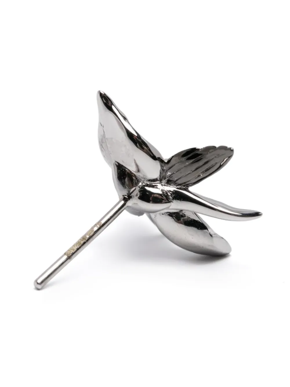 Shaun Leane black-orchid diamond earrings - Argento