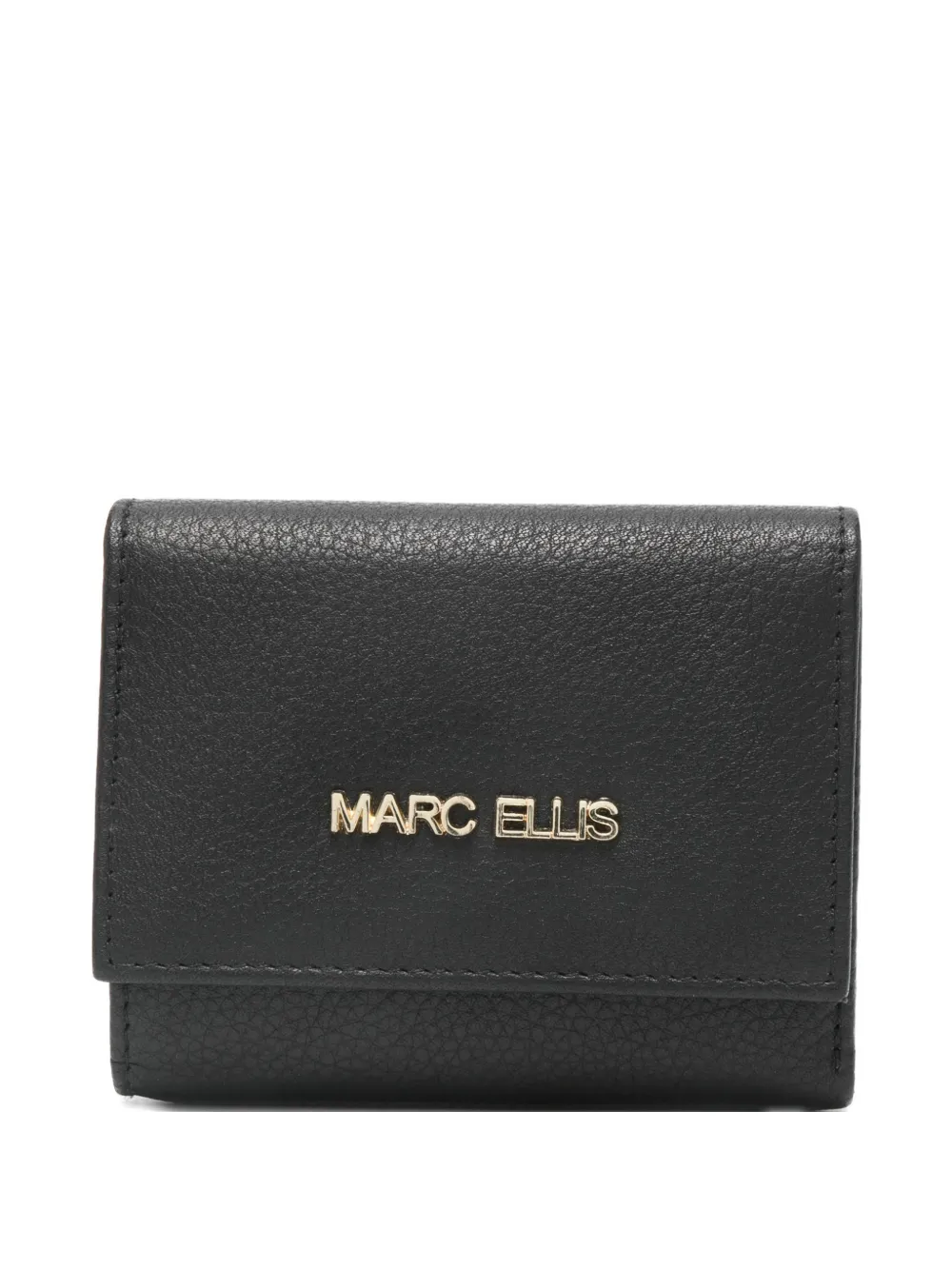Marc Ellis logo-plaque leather wallet | negro | Image 1