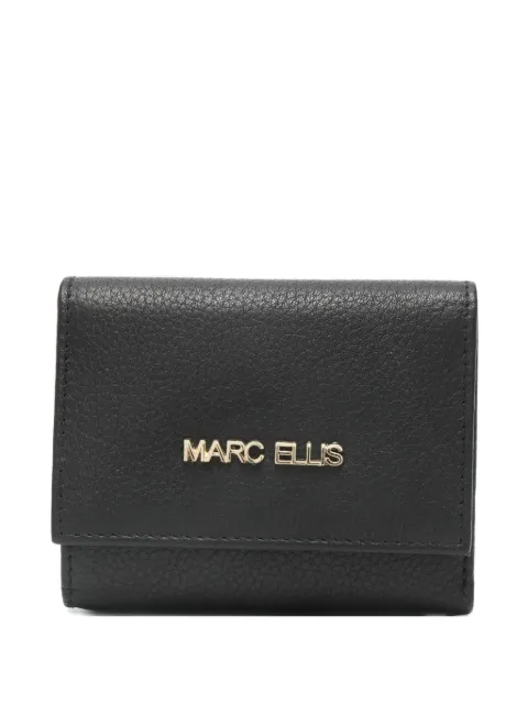 Marc Ellis logo-plaque leather wallet