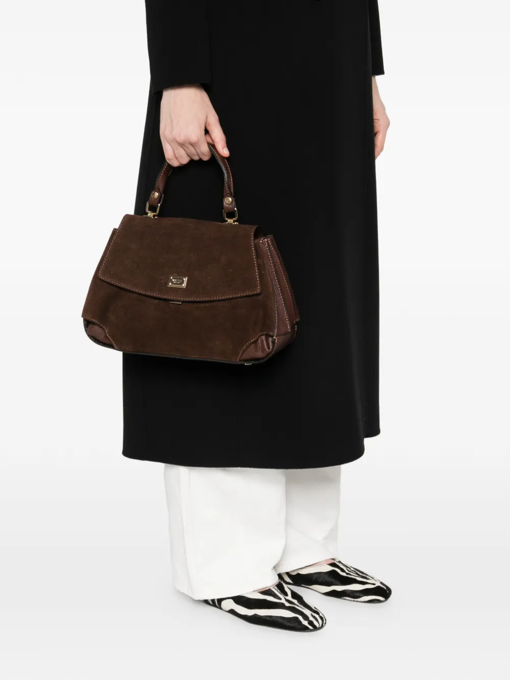 Marc Ellis Deanna leren shopper - Bruin