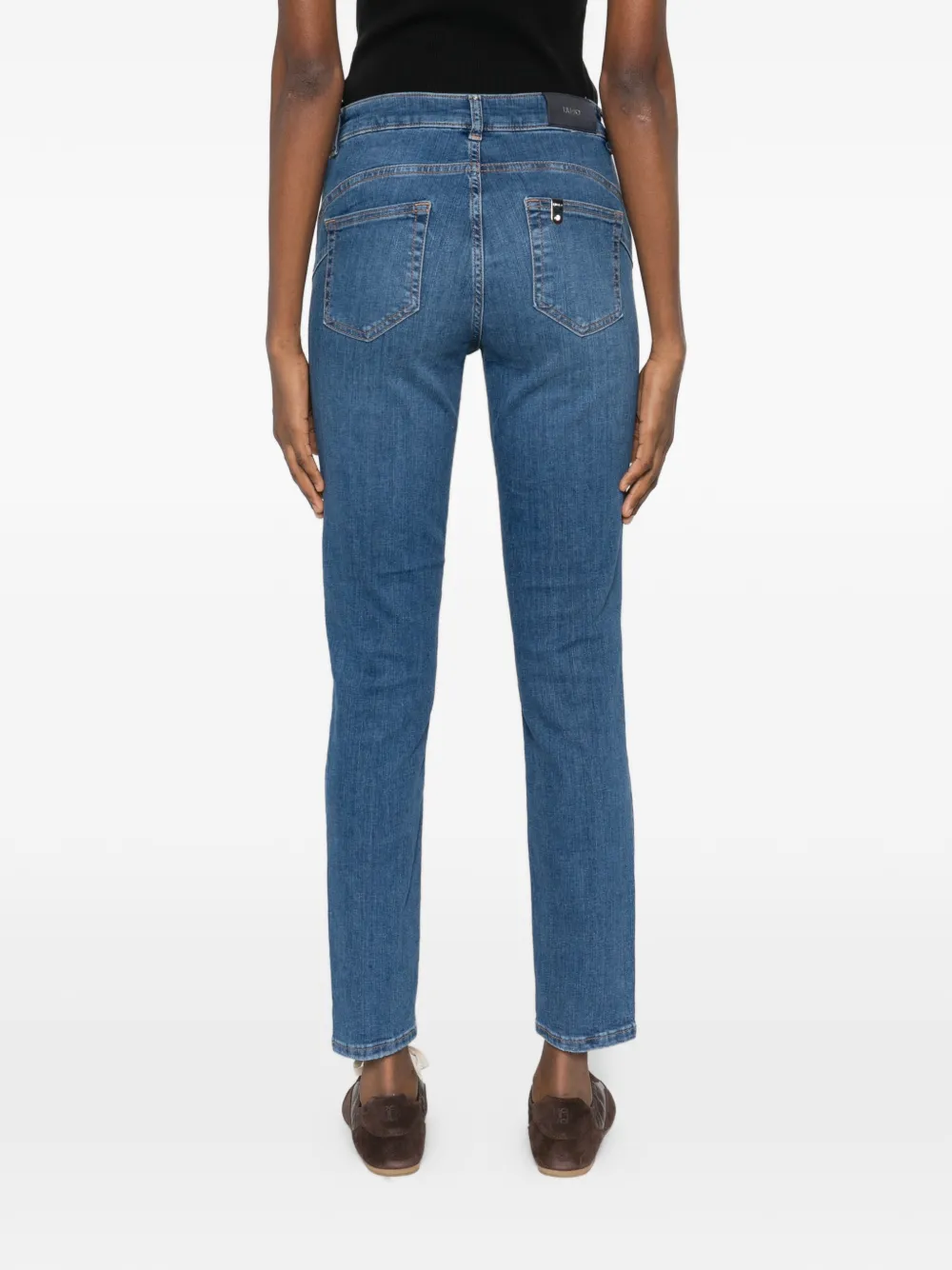 LIU JO Jeans met studzak Blauw