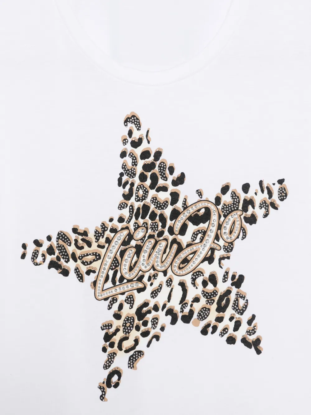 LIU JO T-shirt met sterrenprint Wit