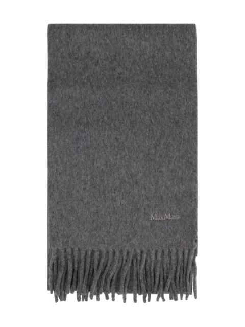 Max Mara Scilli fringed scarf