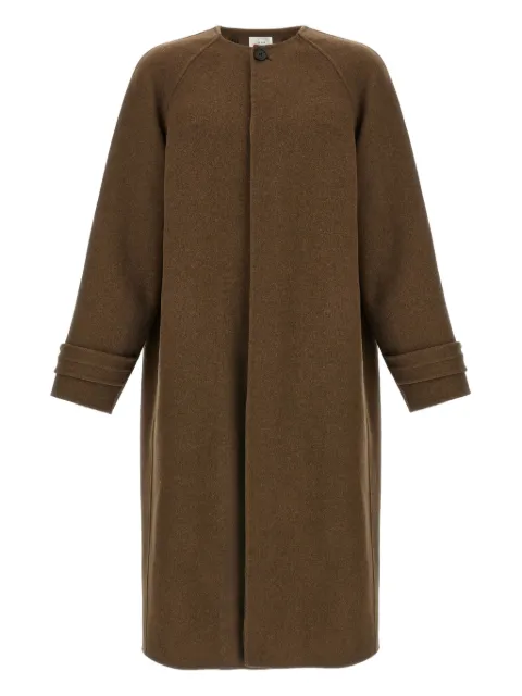 The Row Kenet button-closure coat