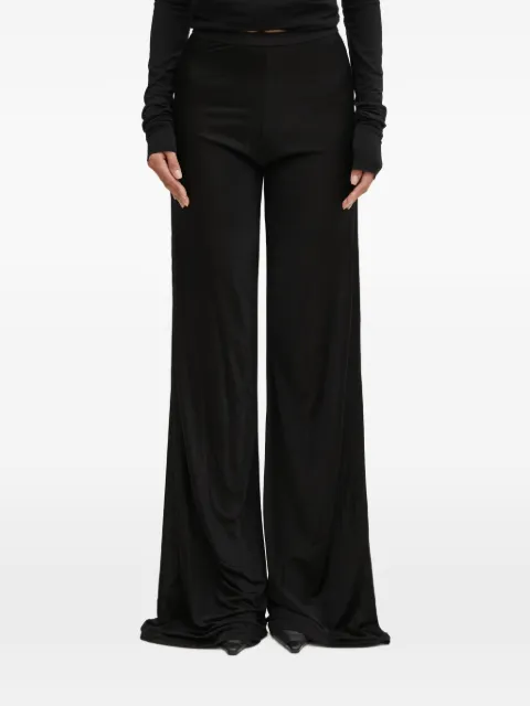 Rick Owens Lilies Bias elasticed-waist trousers